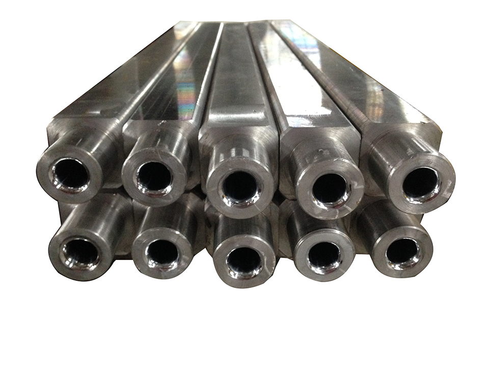 FRP mould for round tube rod with single piece type