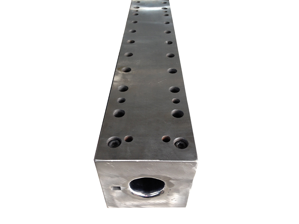 FRP mould for round tube rod with split type