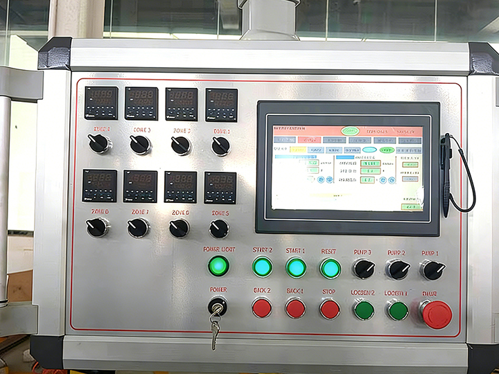 PLC control panel 